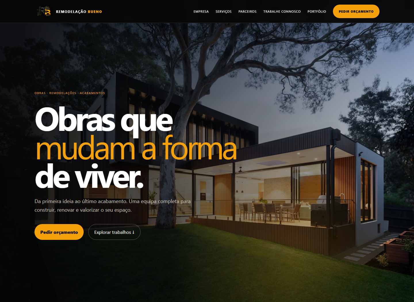 Site RB Remodelação